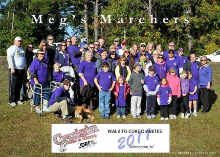 Jdrf 2011 Meg's Marchers T-Shirt Photo