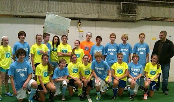 The Broz Indoor Soccer Team T-Shirt Photo