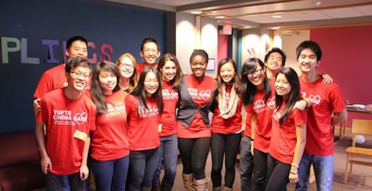 The Tufts China Care Exec Board! T-Shirt Photo