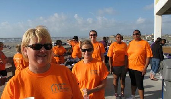Right At Home Stands Out At Alzheimer's Walk T-Shirt Photo