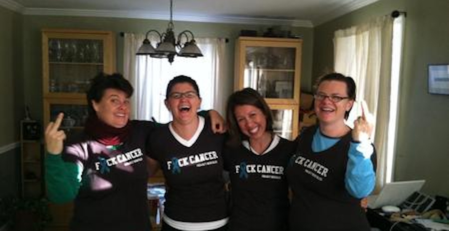 Picture of Project Hercules Says, F**K Cancer! Custom T-Shirt Design Project Hercules Says, F**K Cancer! T-Shirt Photo