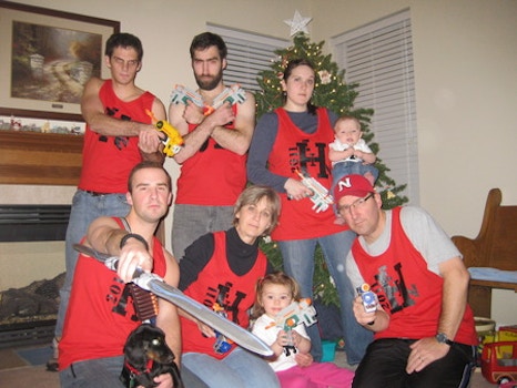Hein Family Nerf War 2011 T-Shirt Photo