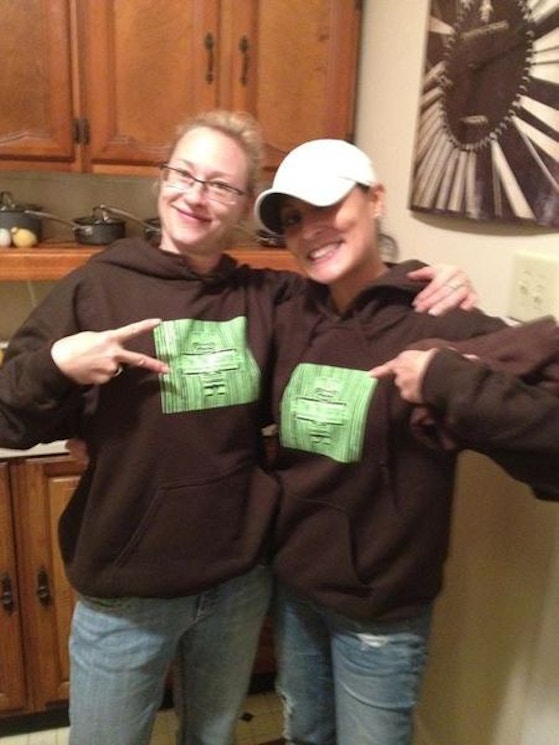 Two Happy Tiki Lounge Hoodie Recipients T-Shirt Photo