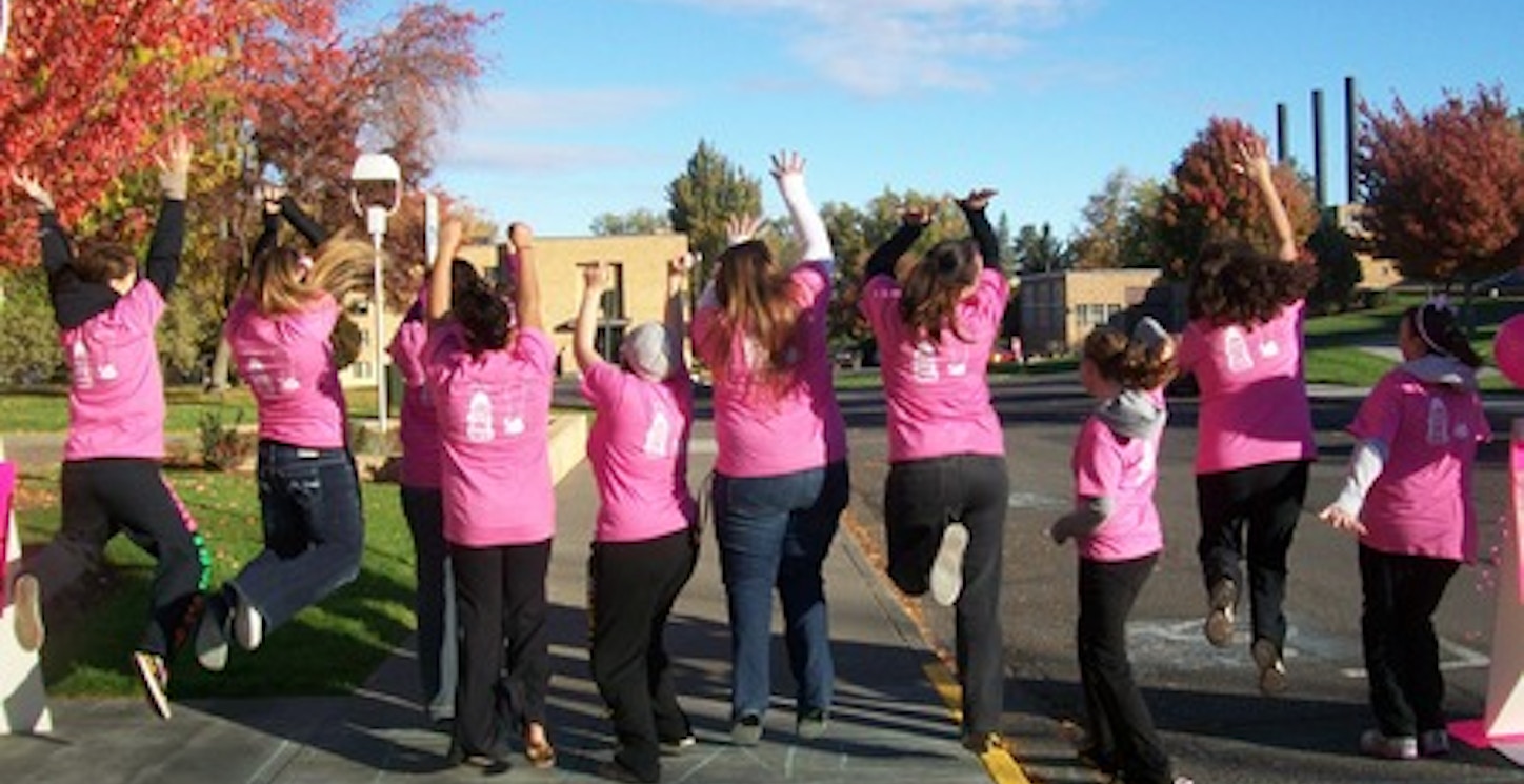 Aga Breast Cancer Awareness 5 K Run & Walk  T-Shirt Photo