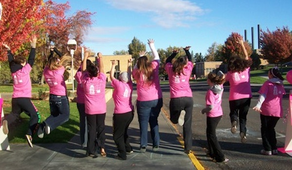 Aga Breast Cancer Awareness 5 K Run & Walk  T-Shirt Photo