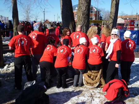 2012 Burlington, Vt Penguin Plunge T-Shirt Photo