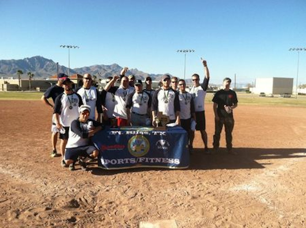 "Bd" Fort Bliss Rec League Softball Champs!! T-Shirt Photo