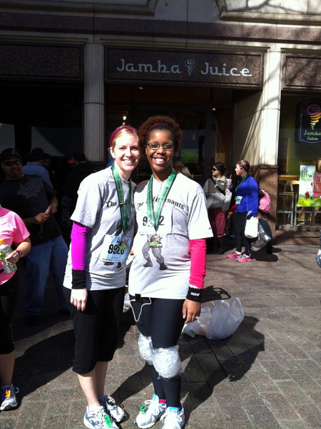 First Time Half Marathoners T-Shirt Photo