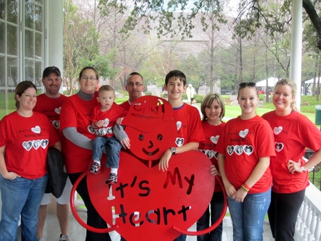 Walking For The Frechette/Prather Family   Beating Chd!  Yesterday, Today, & Tomorrow T-Shirt Photo