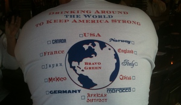 Drinking Around The Epcot World To Keep America Strong! T-Shirt Photo