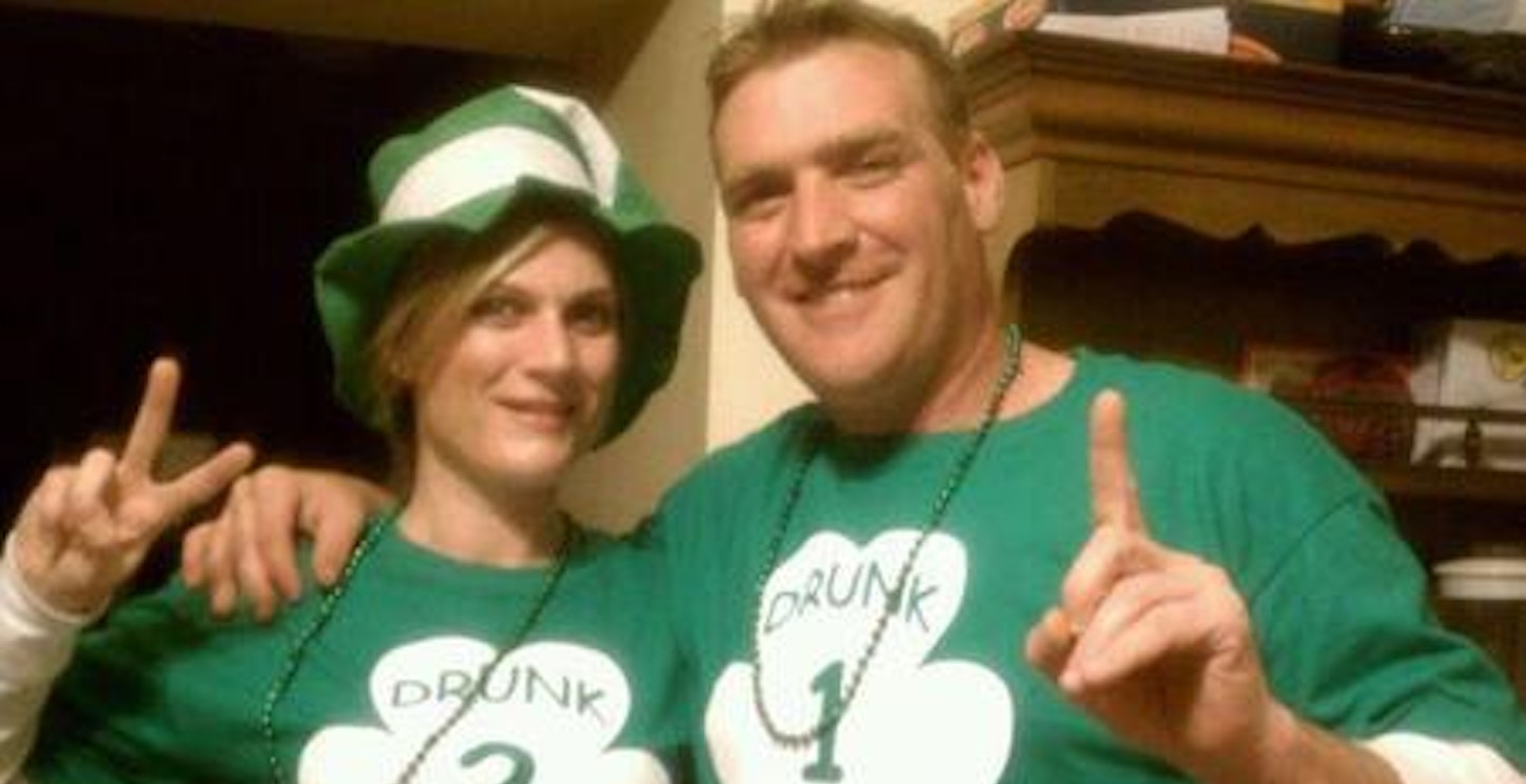 St. Patty's Day 2012 Shamrock Drunk 1 & 2 T-Shirt Photo