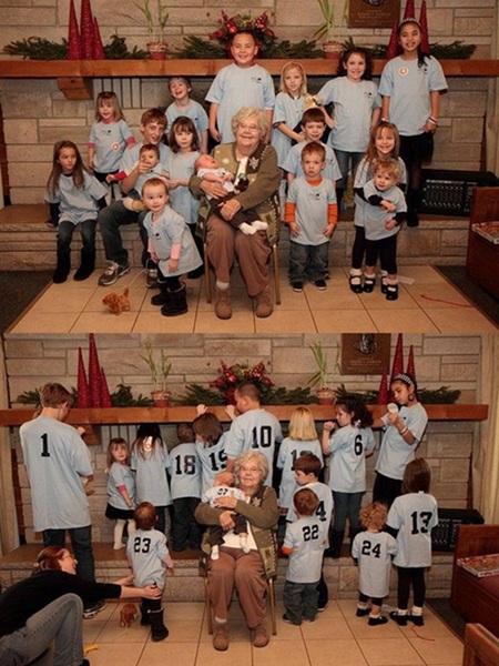 Grandma Heap's Stars T-Shirt Photo