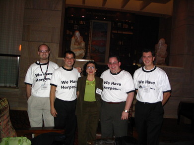 Acro Metrix Has Herpes...Controls! T-Shirt Photo