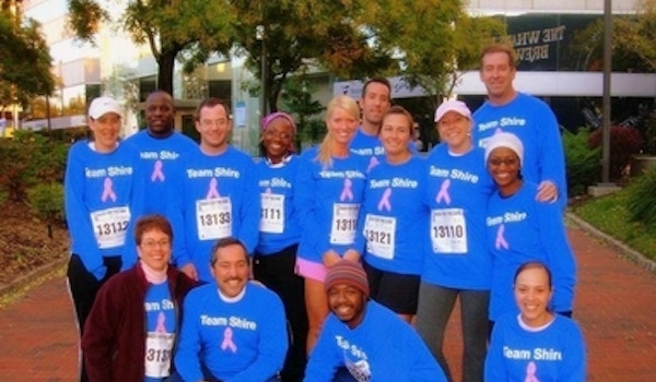 Team Shire   Race For The Cure T-Shirt Photo