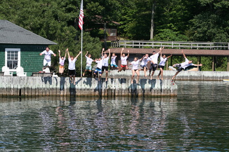 Dock Jumping 2011 T-Shirt Photo