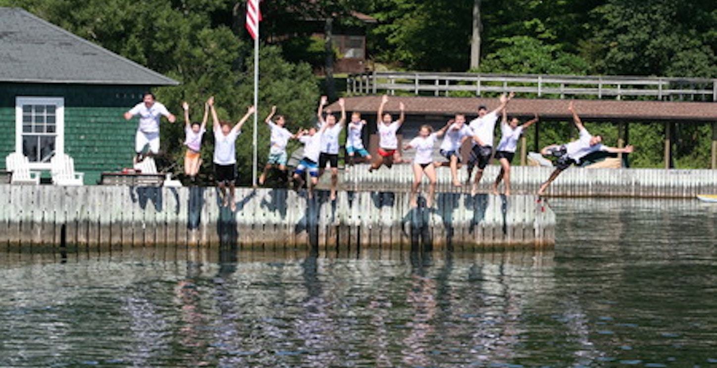 Dock Jumping 2011 T-Shirt Photo