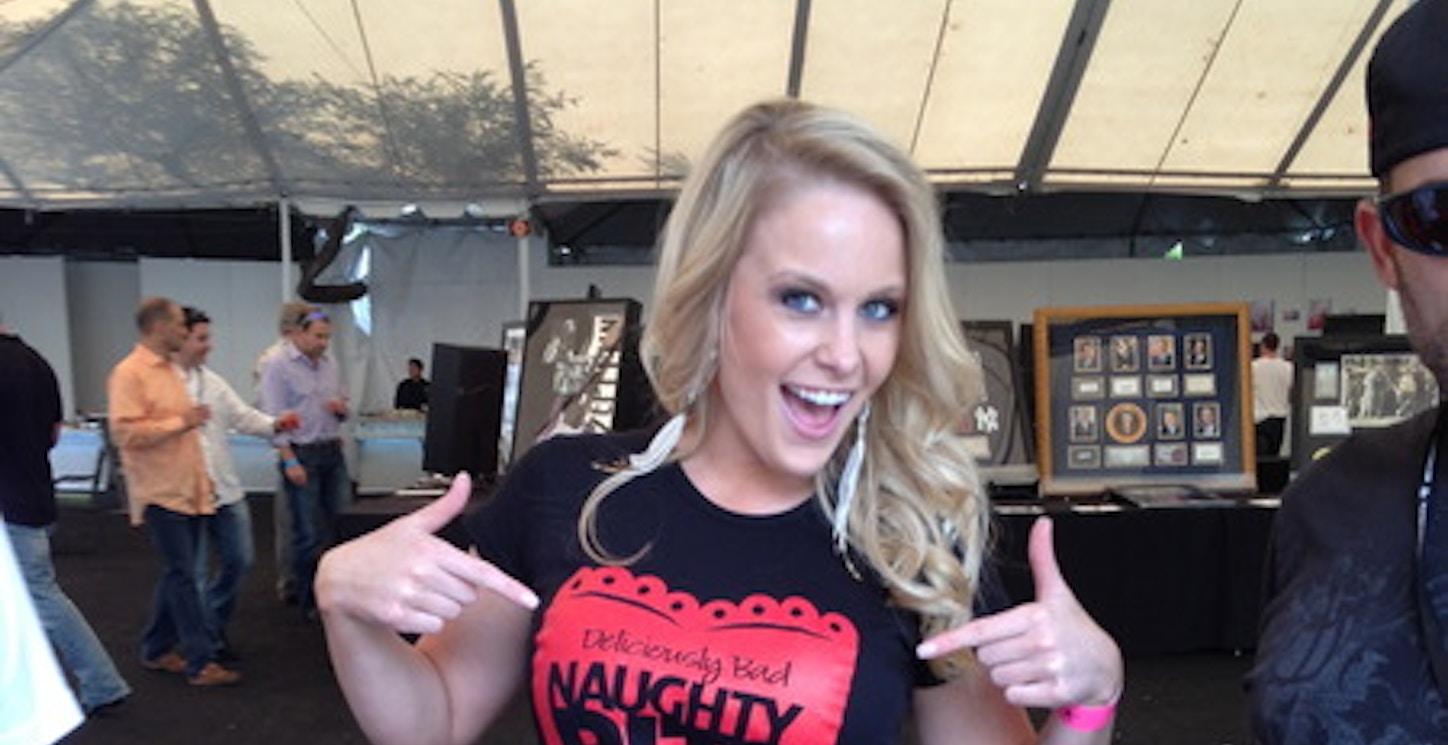 Naughty Bits Brownies At Playboy Mansion T-Shirt Photo