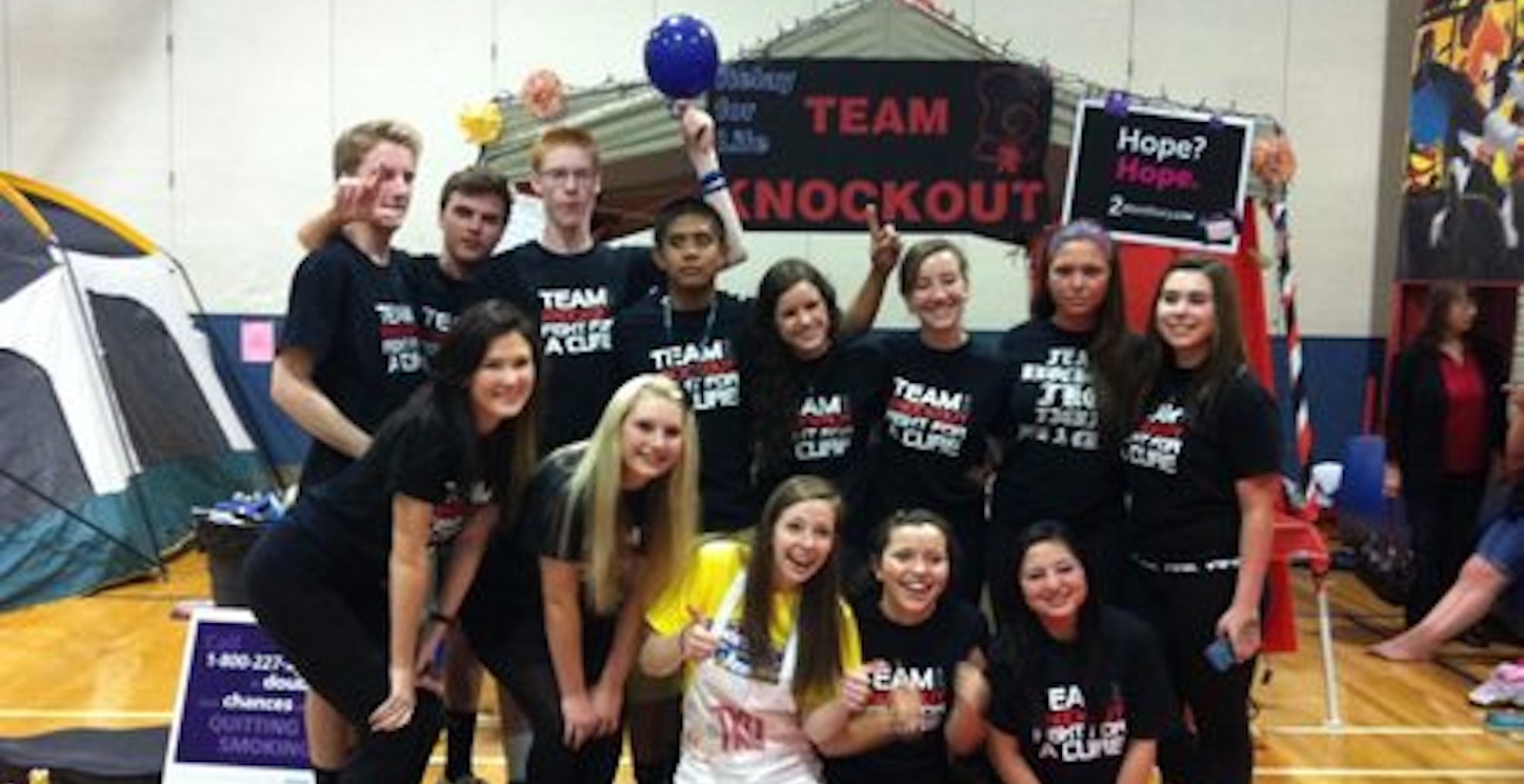 Team Knockout: Fighting For A Cure T-Shirt Photo