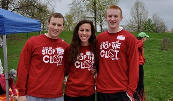 Stop The Clot: Walking For Blood Clot Awareness! T-Shirt Photo