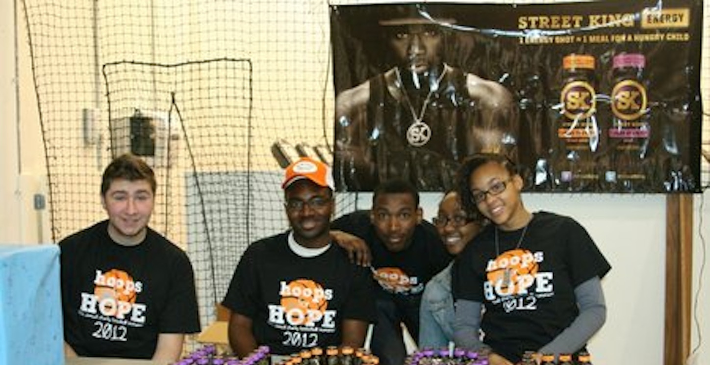 Picture of Hoops For Hope Custom T-Shirt Design Hoops For Hope T-Shirt Photo