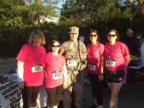 The National Guard Wives At The Fallen Heroes 5 K T-Shirt Photo