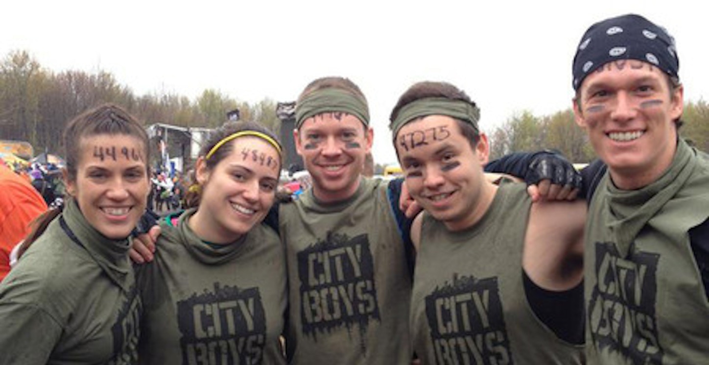 City Boys! Tough Mudder Michigan\Ohio T-Shirt Photo