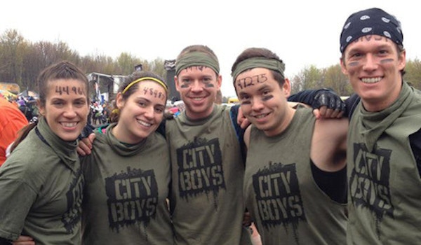 City Boys! Tough Mudder Michigan\Ohio T-Shirt Photo