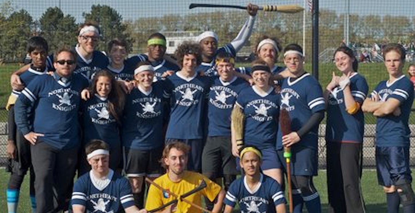 Northeast Knights At The Quidditch Champions Series T-Shirt Photo