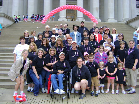 Deaf Pink Warriors T-Shirt Photo