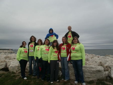 A.O.E. Walks It Out!!! T-Shirt Photo