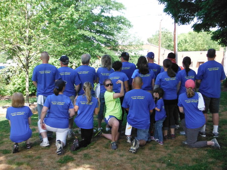 Cf Walk 2012 Team Julianne T-Shirt Photo