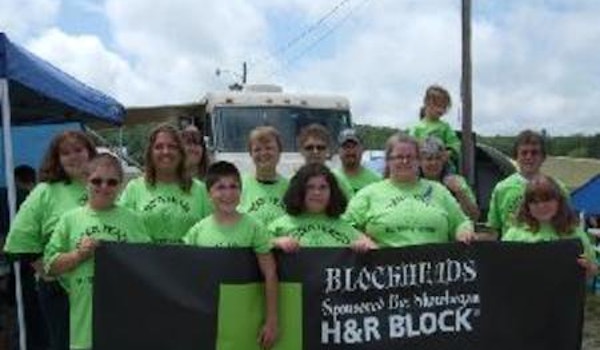 Block Heads Relay For Life Team  T-Shirt Photo