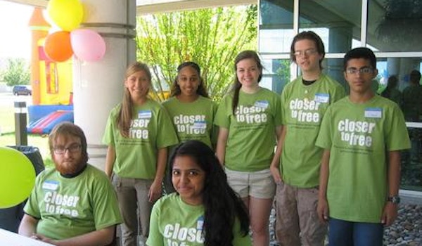 Volunteers At Closer To Free   Cancer Survivors Day T-Shirt Photo