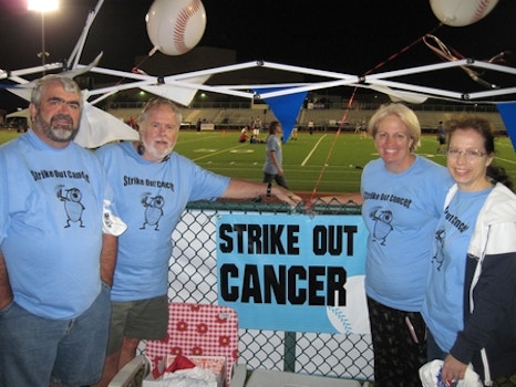 Strike Out Cancer   Relay For Life Allen, Tx T-Shirt Photo