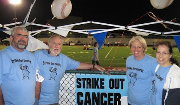 Strike Out Cancer   Relay For Life Allen, Tx T-Shirt Photo