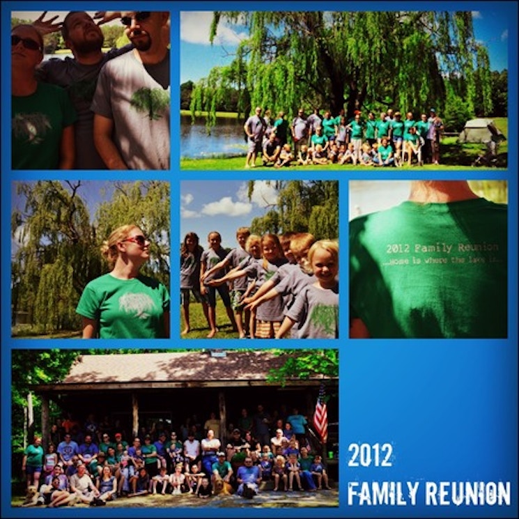 2012 Wilson Lake Family Reunion T-Shirt Photo