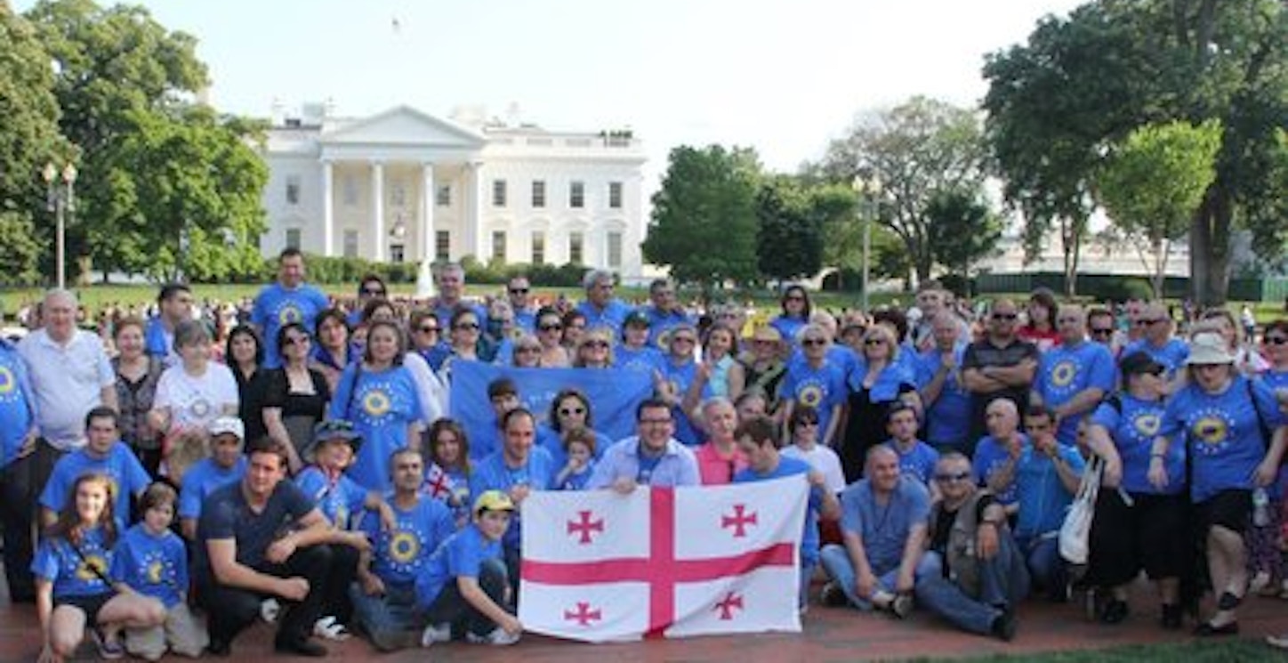 Picture of Georgian Dream Usa Custom T-Shirt Design Georgian Dream Usa T-Shirt Photo