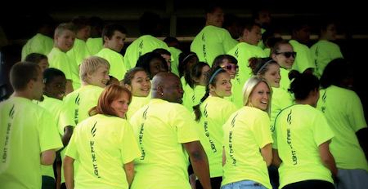Light The Fire! Parkrose High School Track & Field T-Shirt Photo