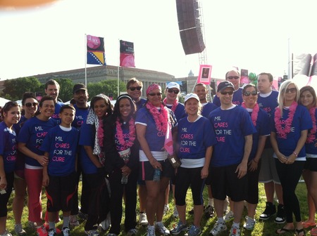 Mil Cares For The Cure! T-Shirt Photo