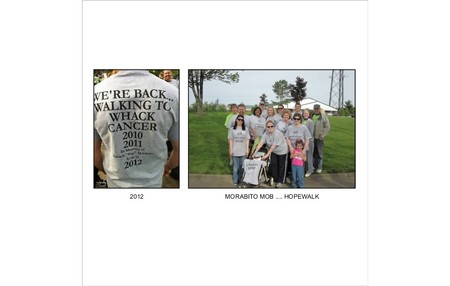 Morabito Mob   Hopewalk 2012 T-Shirt Photo