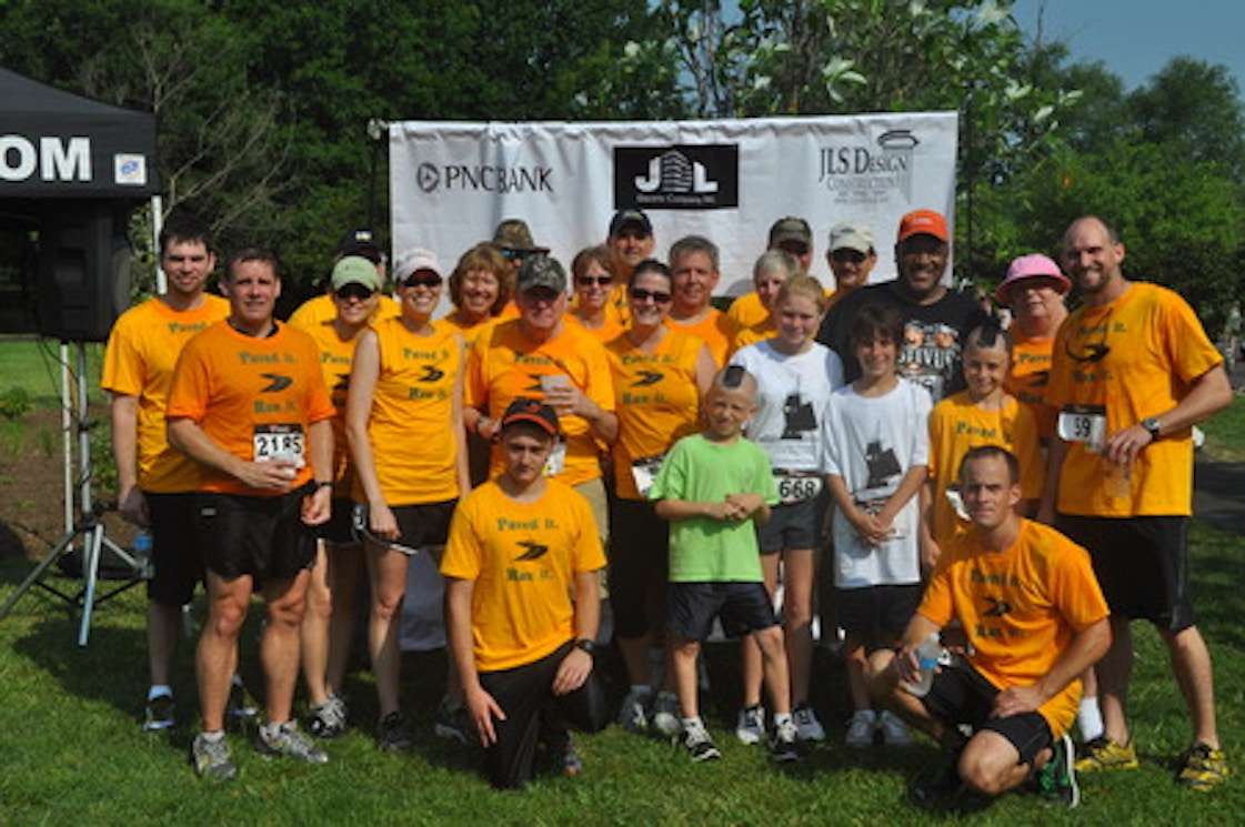 Dab, Inc   Running For Radcliffe Creek School, Chestertown Md T-Shirt Photo