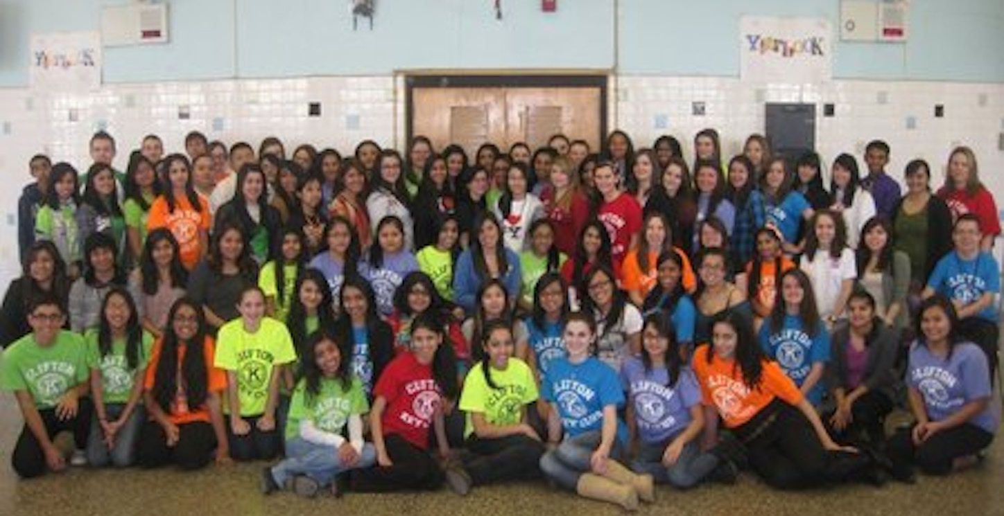 Picture of Clifton Key Club Custom T-Shirt Design Clifton Key Club T-Shirt Photo