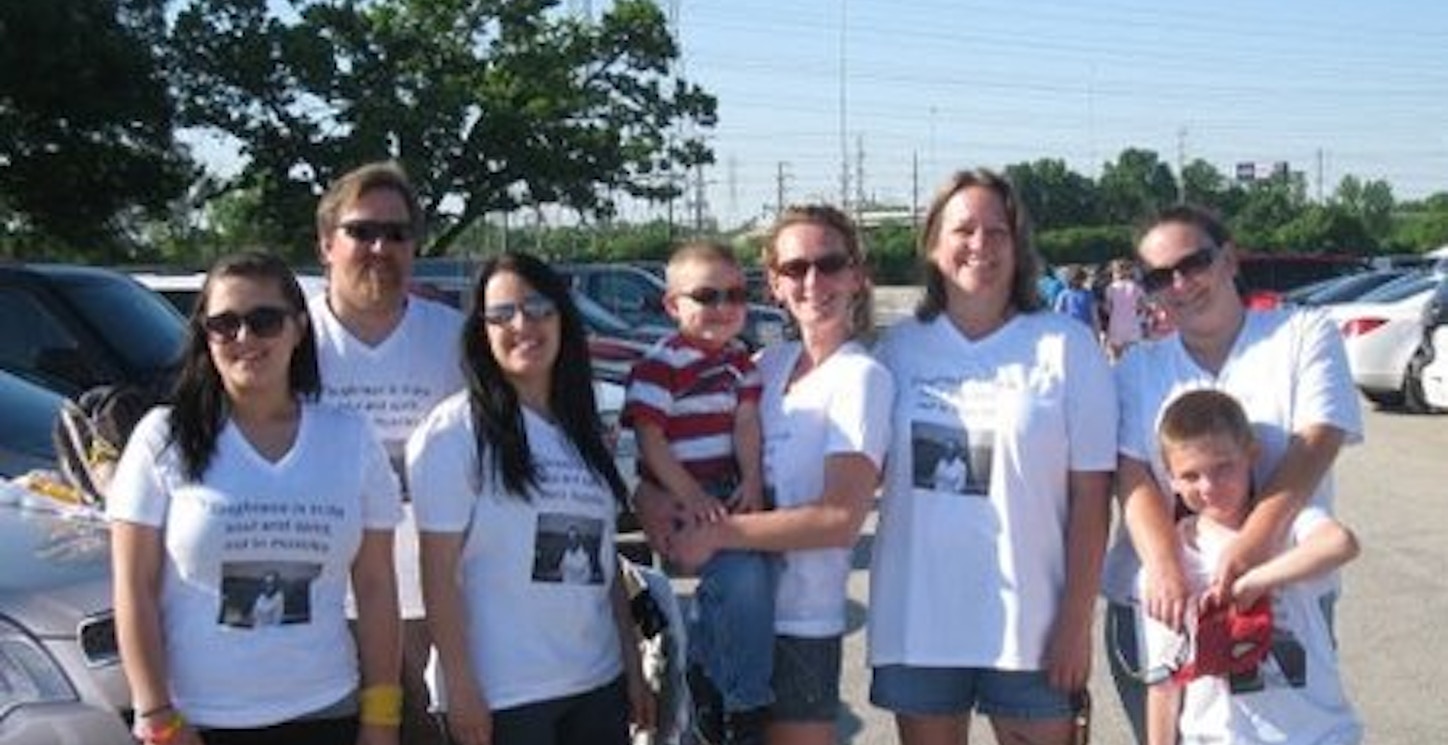 Dave's Team   Lombardi Cancer Walk T-Shirt Photo