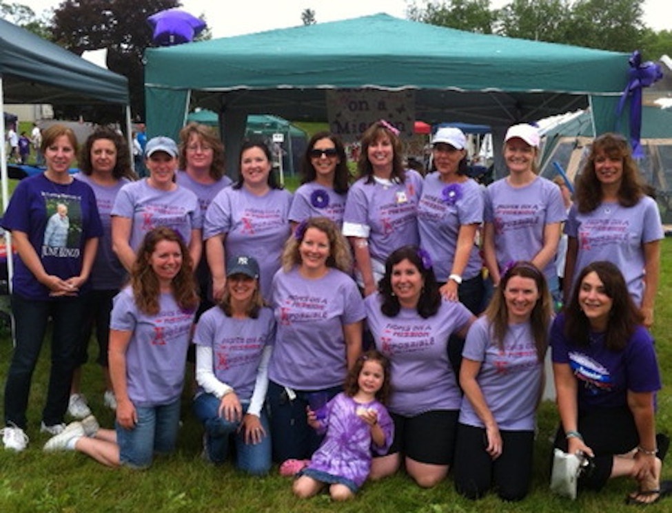 Moms On A Mission Relay For Life Team T-Shirt Photo