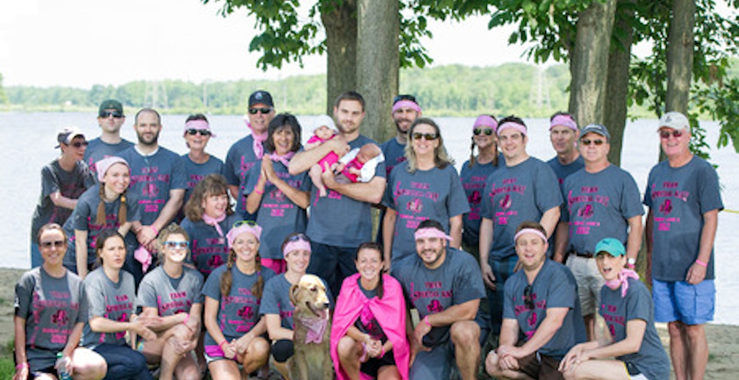 Team Special Kay Paddlin For Pink T-Shirt Photo
