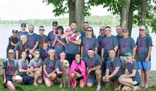 Team Special Kay Paddlin For Pink T-Shirt Photo