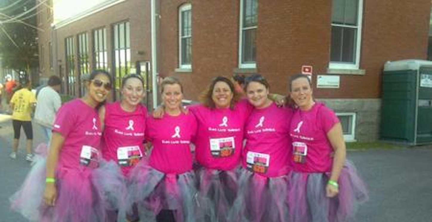 Picture of Team "Run Like Swayze, Dance Like Farley" At Twilight 5 K! Custom T-Shirt Design Team "Run Like Swayze, Dance Like Farley" At Twilight 5 K! T-Shirt Photo