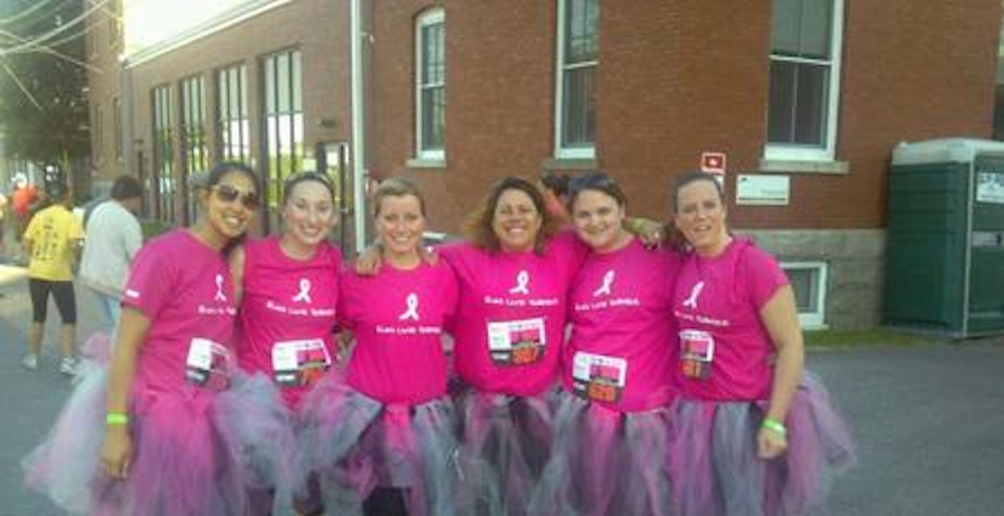 Team "Run Like Swayze, Dance Like Farley" At Twilight 5 K! T-Shirt Photo