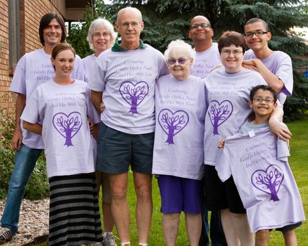 Celebrating Mom's 90th Year T-Shirt Photo