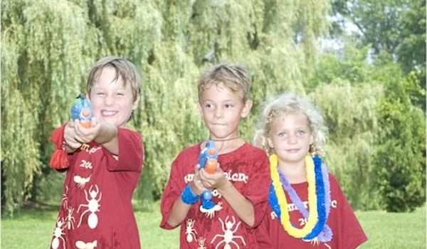 Picture of Water Fight Custom T-Shirt Design Water Fight T-Shirt Photo